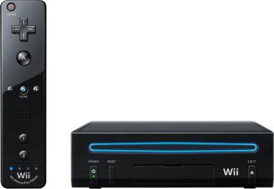 Nintendo WII BLACK BUNDLE
