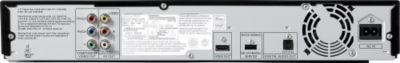 Rear panel view