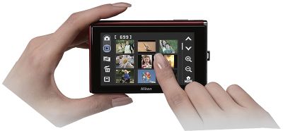 TOUCH PANEL (burgundy shown)