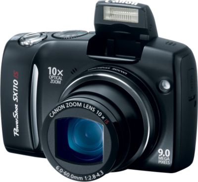 SX100 built-in flash
