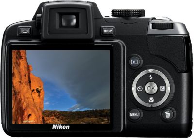 Back of COOLPIX P80