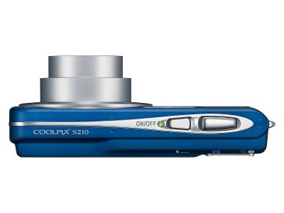 Top of COOLPIX S210