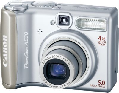 canon and a530 and manual
