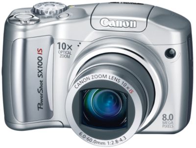 Canon PowerShot SX100IS SILVER Digital Cameras