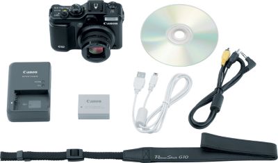 PowerShot G10 included accessories