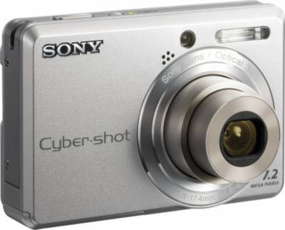 Left angle view of DSC-S730