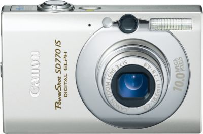 Front of PowerShot SD770 IS Silver