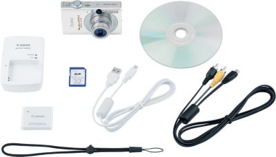 PowerShot SD770 IS Silver included accessories