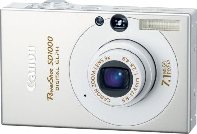 Canon PowerShot SD1000 Digital Cameras