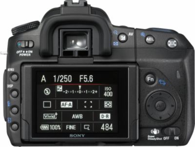 DSLR-A350 menu