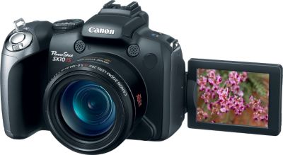Front view of PowerShot SX10IS