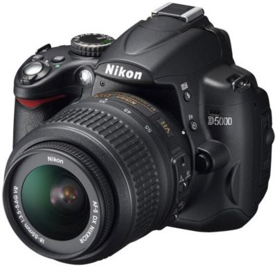Nikon D5000 W/ 18-55MM VR LENS Digital Cameras