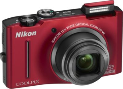 Nikon COOLPIX S8100 12.1-megapixel COOLPIX digital camera with 10x ...