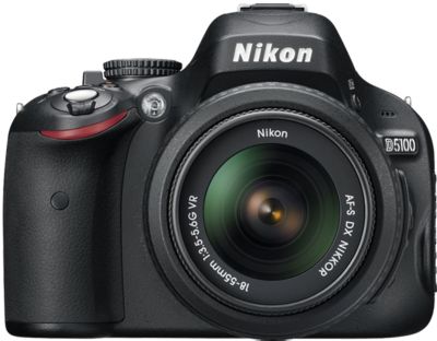 Nikon D5100 W/18-55MM VR Lens Digital Cameras