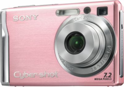 Sony DSCW80P 7.2 MP Cyber-shot Digital Camera (DSC-W80/P)