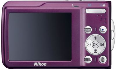 Back of COOLPIX S210