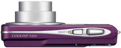 Top of COOLPIX S210