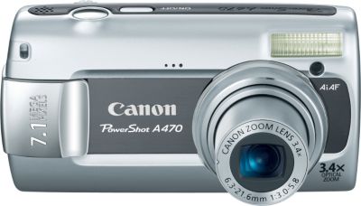 Front of PowerShot A470