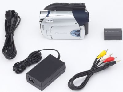Camcorder and included accessories