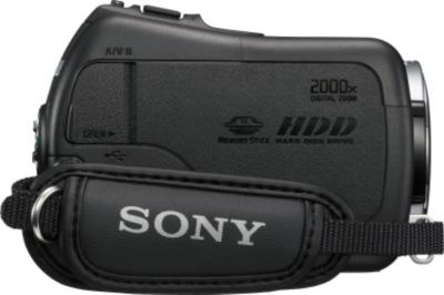 Grip side of DCR-SR85