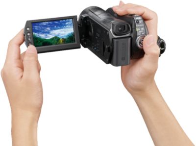 Handy size of camcorder