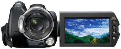 Front view with LCD screen