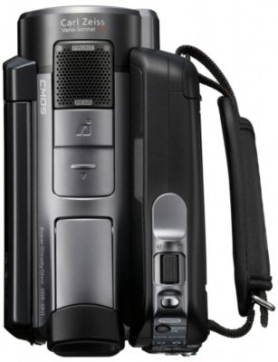 Above view with microphone