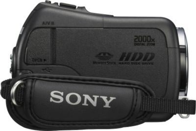 Grip side of DCR-SR65