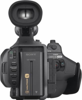 Back Of HDR-FX7