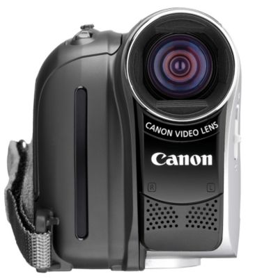 Canon ZR950 front view