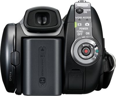 Back of HDR-SR12