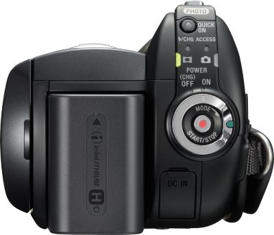 Back of HDR-SR10