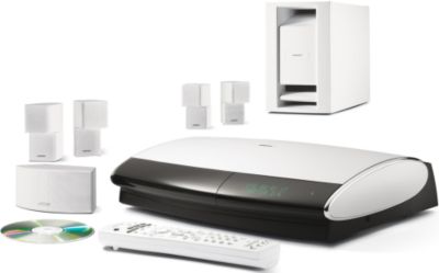 Bose Lifestyle 38 Series IV White DVD Theater Systems