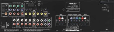 HT-SR600 Receiver Back Panel