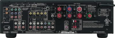 Back input panel