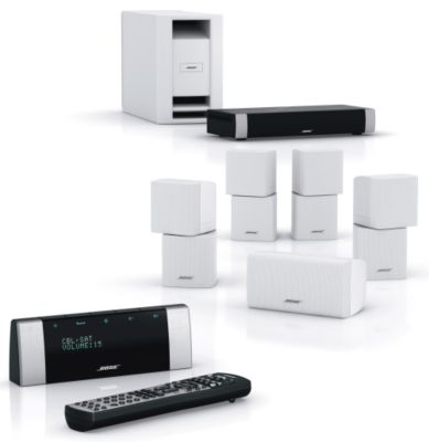 Bose Lifestyle 20 Series V White Home Theater Systems