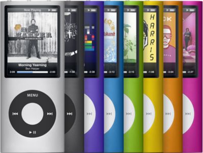 iPod nano color family
