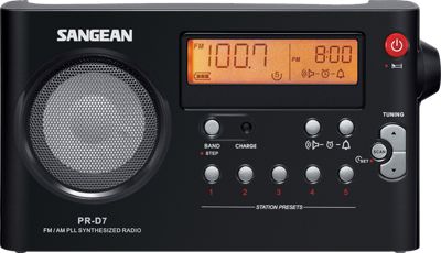Sangean PRD7 Receivers, Amps, & Tuners