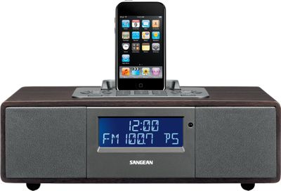 Sangean WR-5 iPod Docks