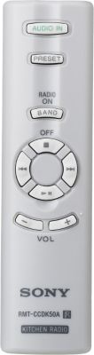 ICF-CDK50 remote control