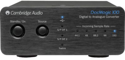 Cambridge Audio DACMAGIC 100 BLACK Digital to Analog Converters