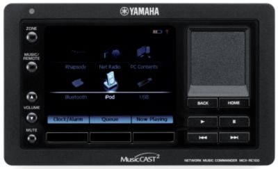 Yamaha MCXRC100BL Network Music Commander Media Servers
