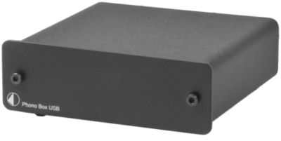 Pro-Ject PHONO BOX USB DC BLACK Receivers, Amps, & Tuners