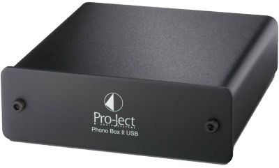 Pro-Ject PHONO BOX II USB BLACK Turntables