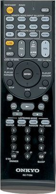 TX-SR606 remote control