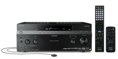 Receiver with remote controls