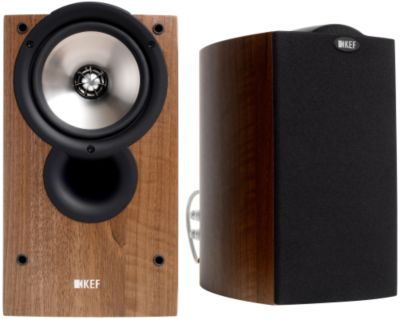 KEF IQ10 Walnut Speakers
