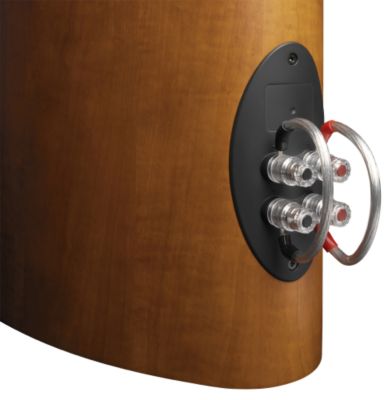 KEF iQ7 Floorstanding Loudspeaker -- Fully-Shrouded Terminals