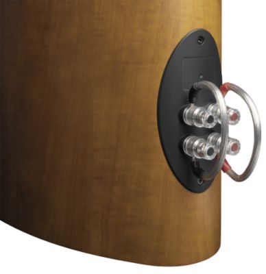 KEF iQ7 Floorstanding Loudspeaker -- Fully-Shrouded Terminals