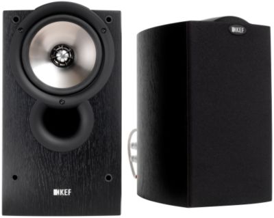 KEF IQ10 Black Ash Speakers